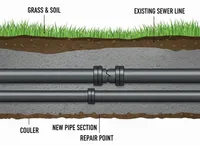 Sewer line repair