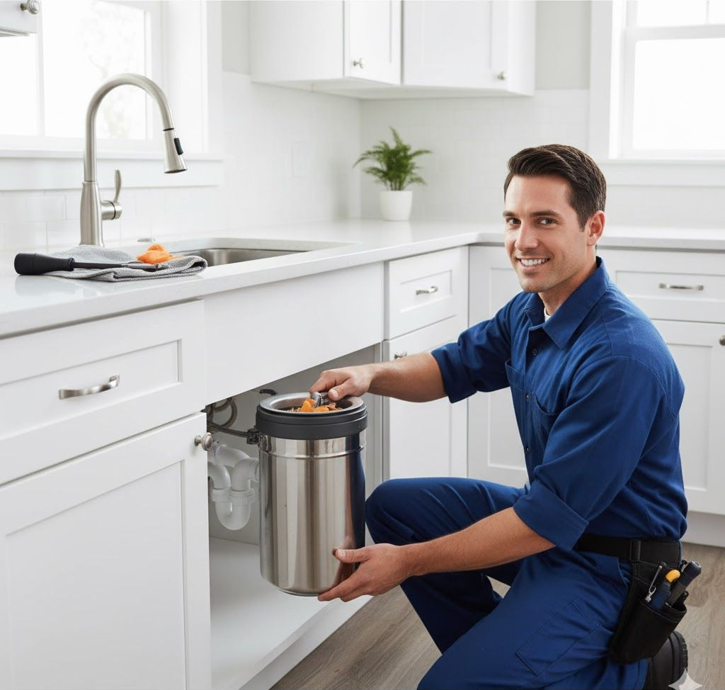 Sump pump and garbage disposal