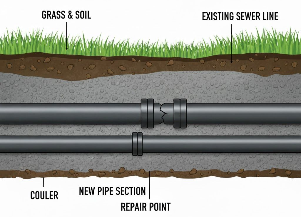 Sewer line repair